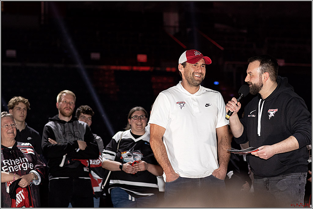 Koelner Haie Abschiedsfeier; Koeln, 22.04.2022